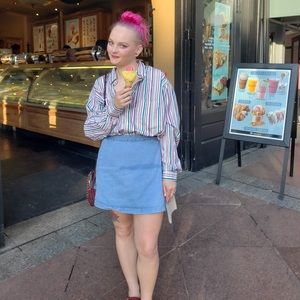 long sleeved sport shirt • XL • 100% cotton